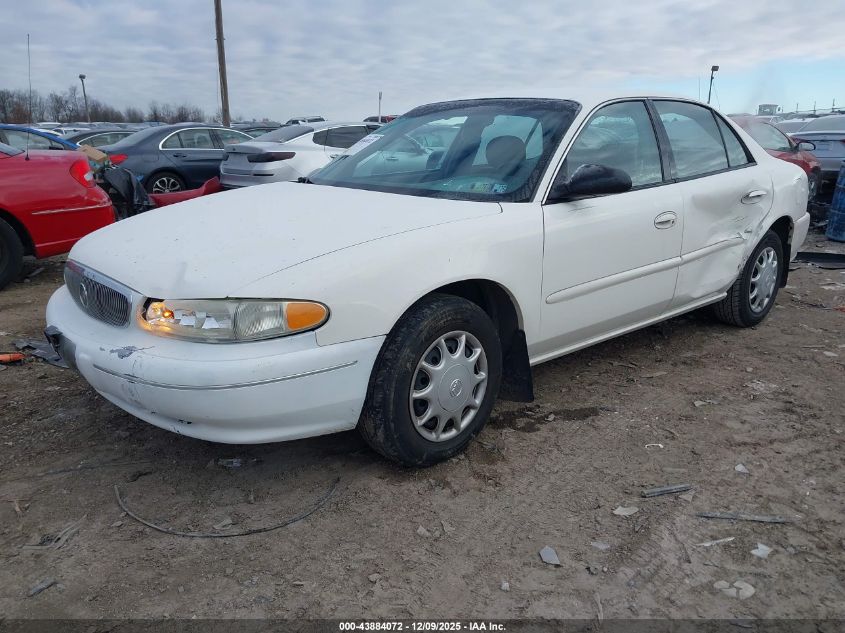 2004 Buick Century VIN: 2G4WS52J841246291 Lot: 43884072