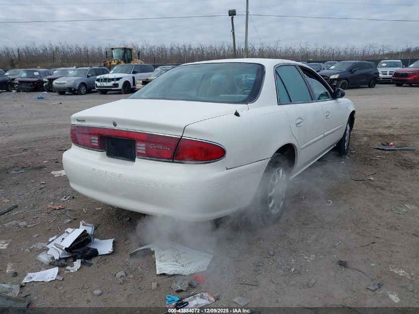 2004 Buick Century VIN: 2G4WS52J841246291 Lot: 43884072