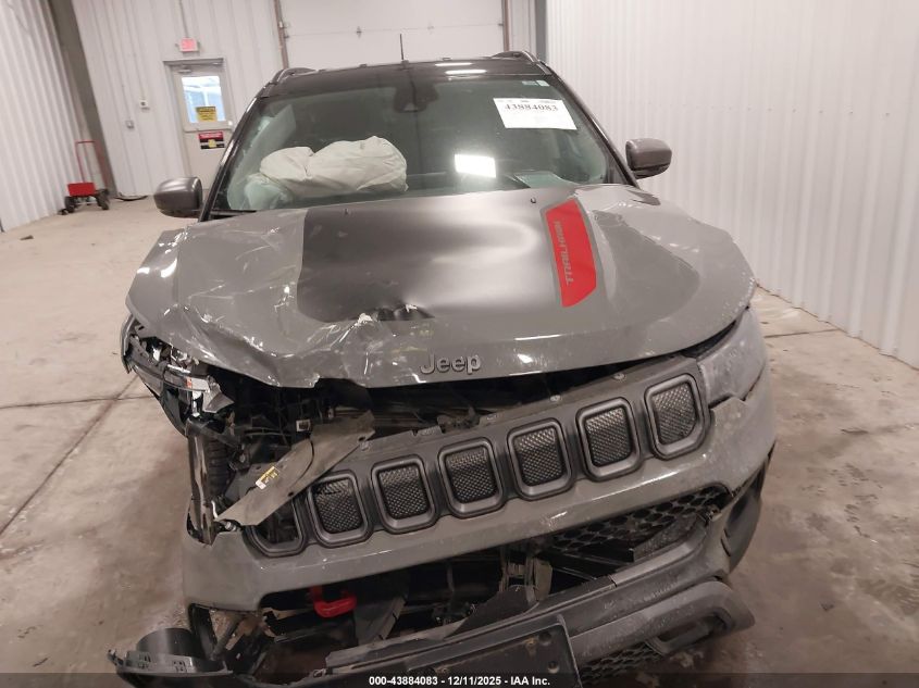 2022 Jeep Compass Trailhawk 4X4 VIN: 3C4NJDDBXNT101367 Lot: 43884083