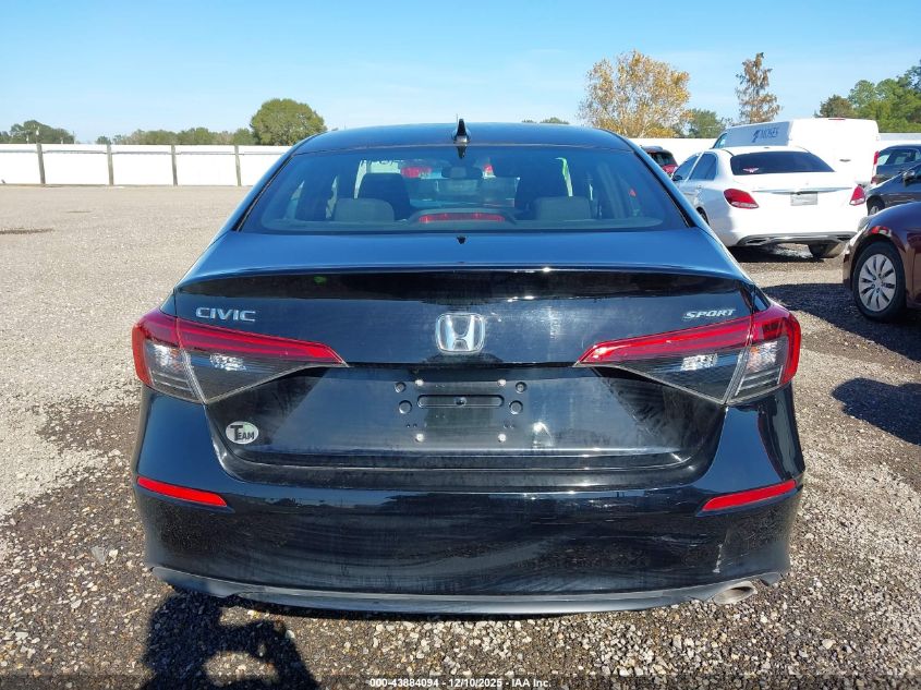 2022 Honda Civic Sport VIN: 2HGFE2F55NH513419 Lot: 43884094