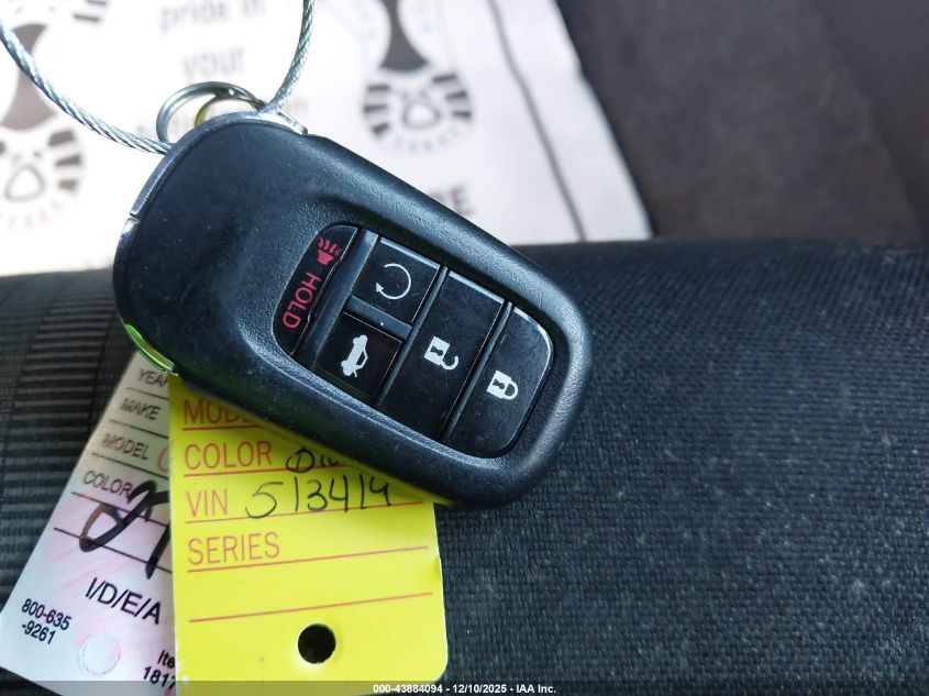 2022 Honda Civic Sport VIN: 2HGFE2F55NH513419 Lot: 43884094