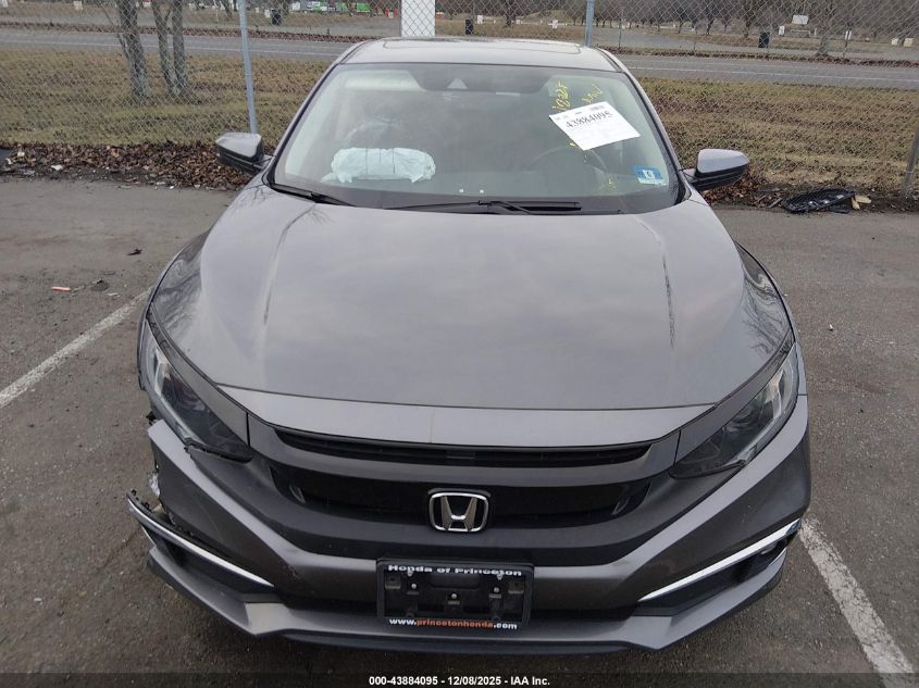 2020 Honda Civic Ex-L VIN: 19XFC1F7XLE207423 Lot: 43884095