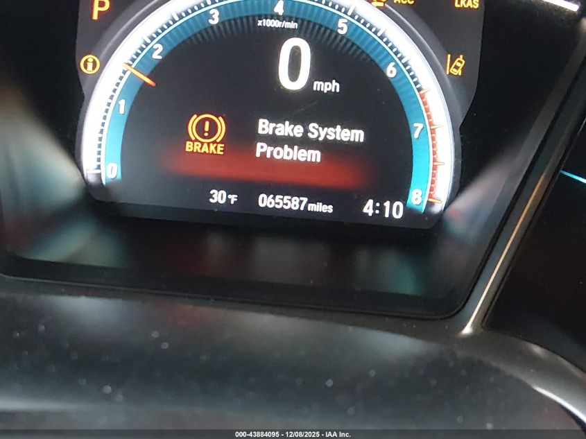 2020 Honda Civic Ex-L VIN: 19XFC1F7XLE207423 Lot: 43884095