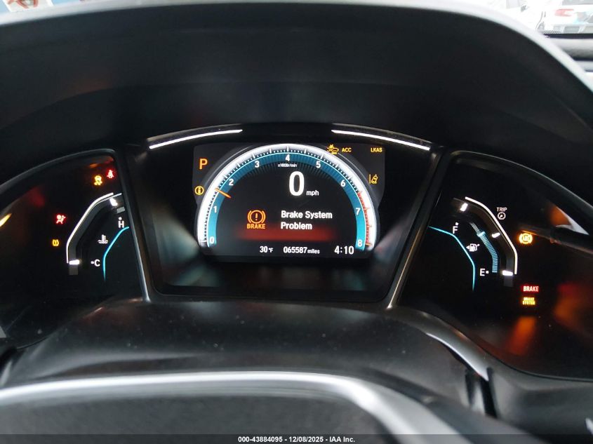 2020 Honda Civic Ex-L VIN: 19XFC1F7XLE207423 Lot: 43884095