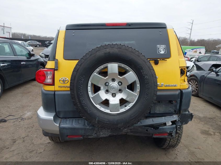 2007 Toyota Fj Cruiser VIN: JTEBU11F270100337 Lot: 43884096
