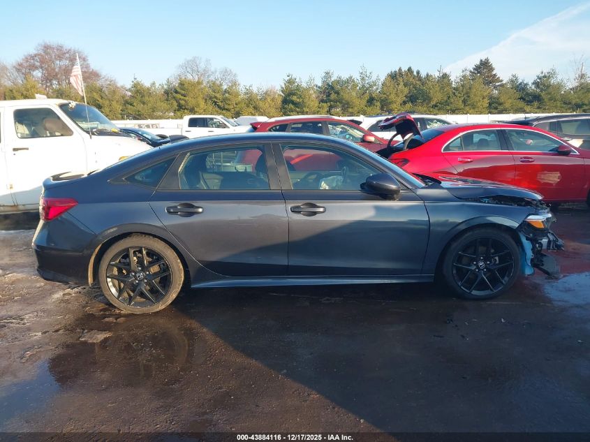 2022 Honda Civic Sport VIN: 2HGFE2F59NH574031 Lot: 43884116