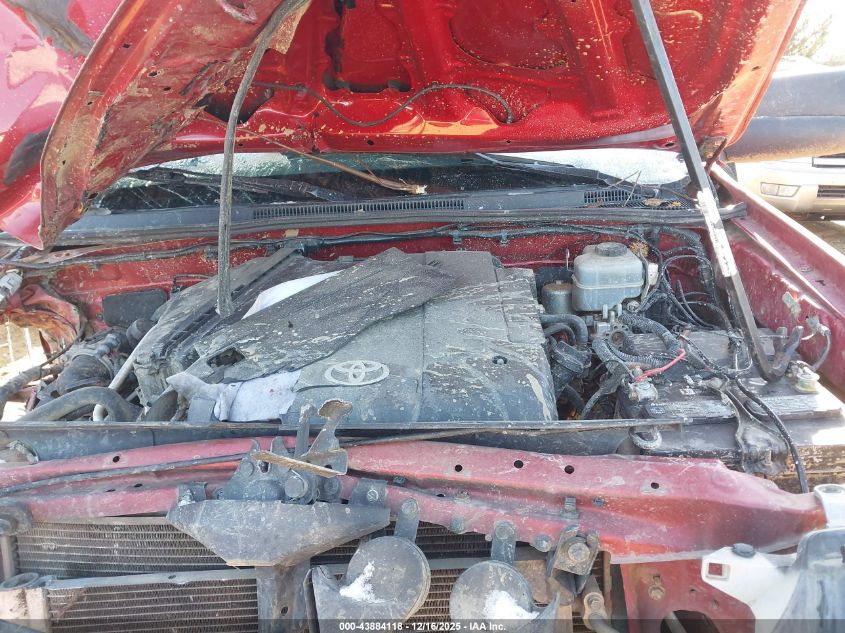 2013 Toyota Tacoma Base V6 VIN: 5TFLU4EN2DX067709 Lot: 43884118