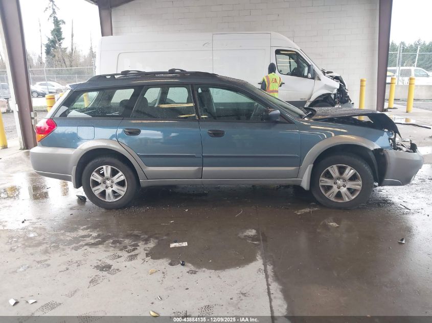 2005 Subaru Outback 2.5I VIN: 4S4BP61C557370693 Lot: 43884135