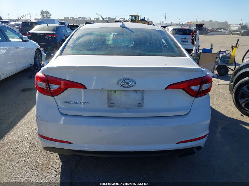 2017 Hyundai Sonata VIN: 5NPE24AF4HH475868 Lot: 43884136
