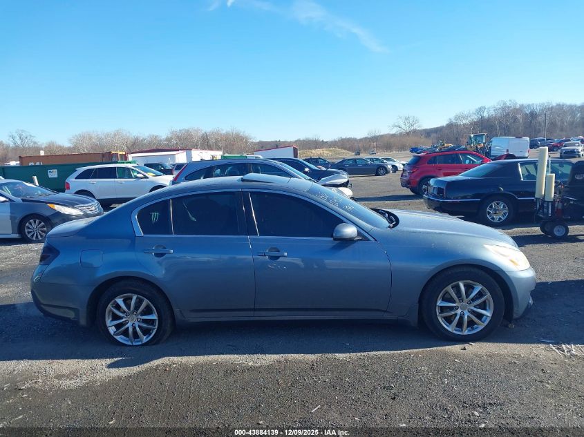 2008 Infiniti G35X VIN: JNKBV61FX8M253782 Lot: 43884139