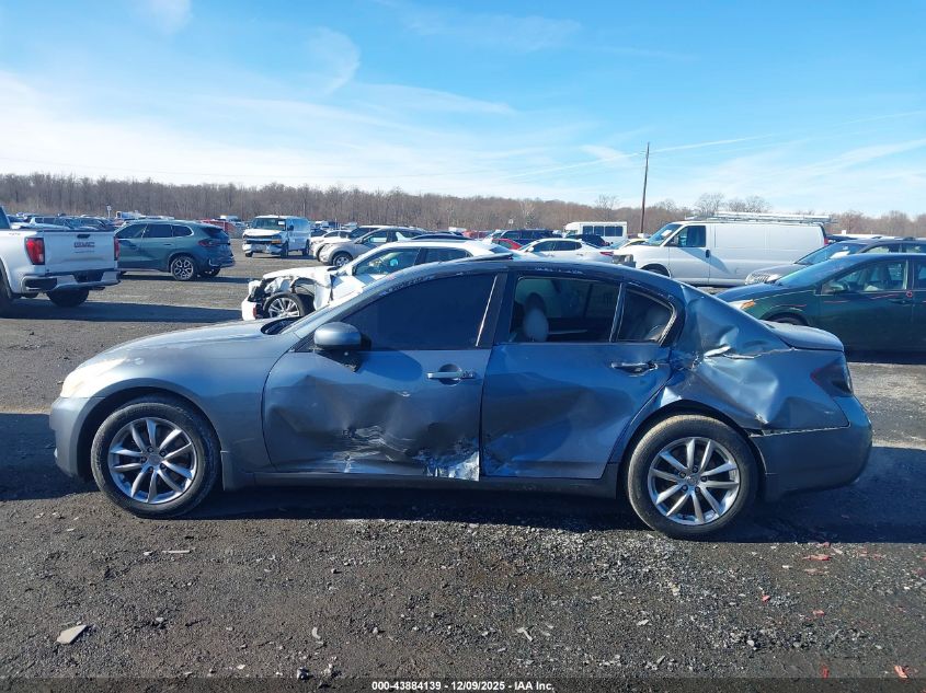 2008 Infiniti G35X VIN: JNKBV61FX8M253782 Lot: 43884139