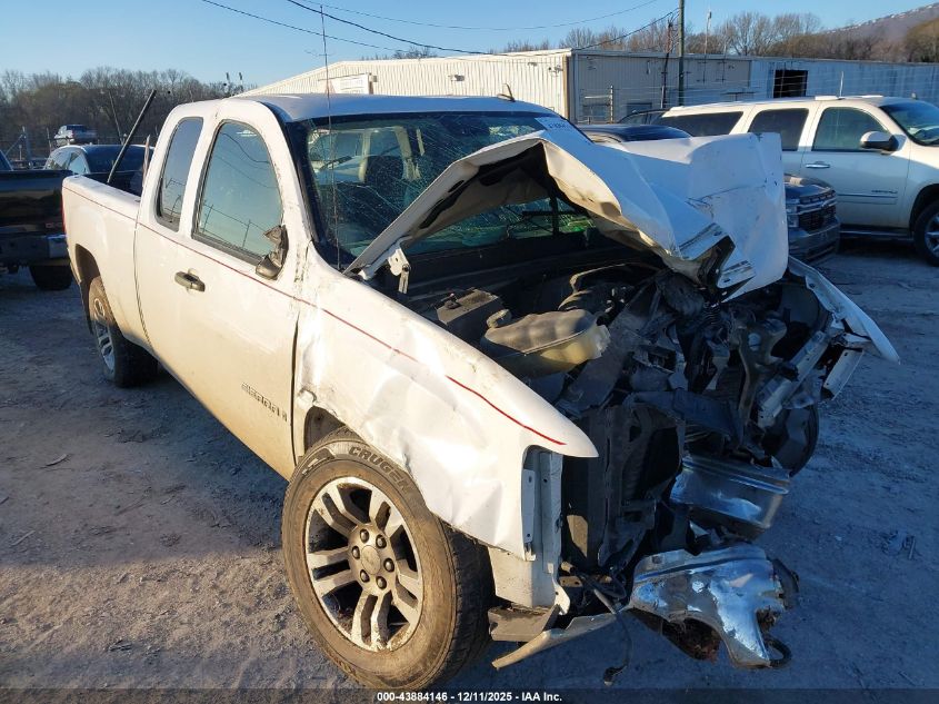 2007 GMC Sierra 1500 Work Truck VIN: 1GTEC19C77Z504552 Lot: 43884146