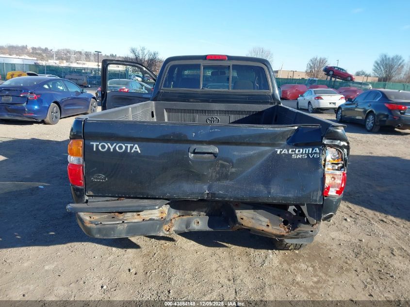 2002 Toyota Tacoma Base V6 VIN: 5TEWN72N62Z120319 Lot: 43884148