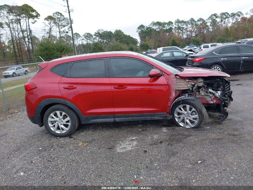 2021 Hyundai Tucson Value VIN: KM8J33A42MU326892 Lot: 43884178
