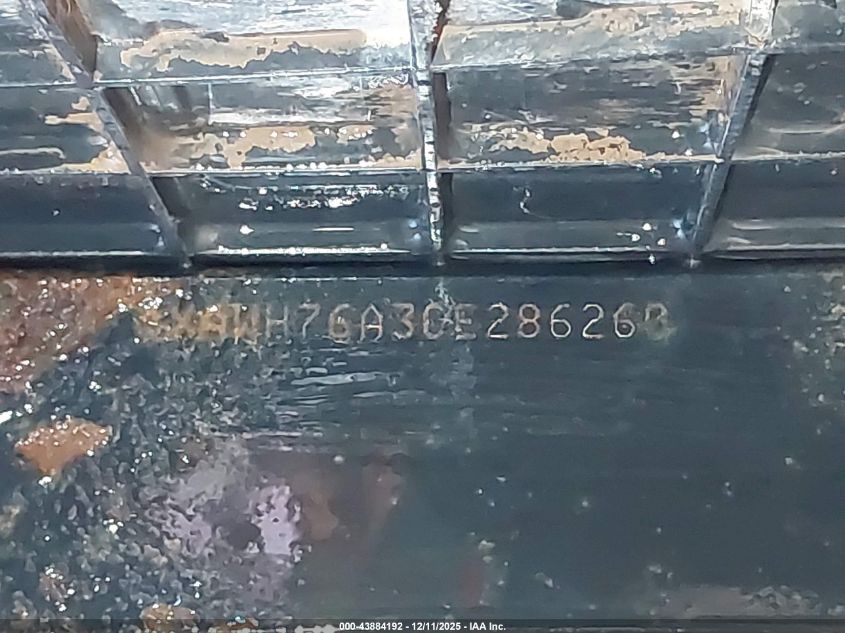 2012 Polaris Ranger 800 Crew VIN: 4XAWH76A3CE286260 Lot: 43884192