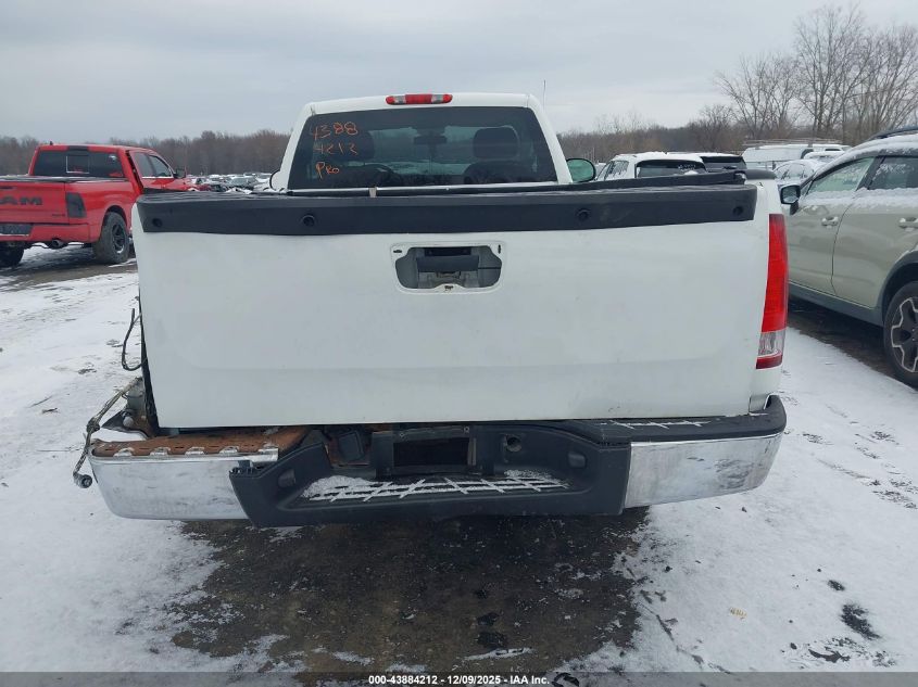 2010 GMC Sierra 1500 Work Truck VIN: 1GTPCTEX7AZ296371 Lot: 43884212