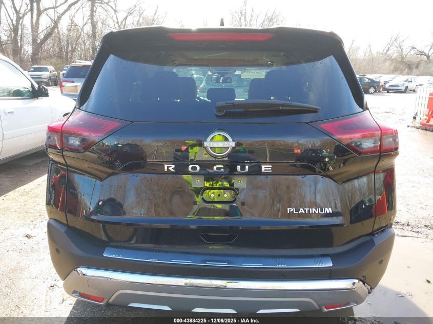2023 Nissan Rogue Platinum Fwd VIN: JN8BT3DC4PW106615 Lot: 43884225