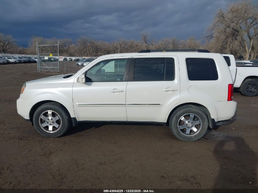 2011 Honda Pilot Touring VIN: 5FNYF4H90BB012617 Lot: 43884229