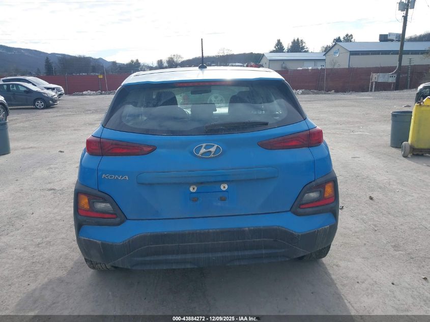2020 Hyundai Kona Se VIN: KM8K12AA9LU475423 Lot: 43884272