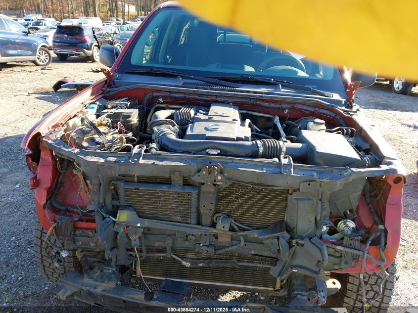 2016 Nissan Frontier Desert Runner VIN: 1N6AD0ER7GN726352 Lot: 43884274