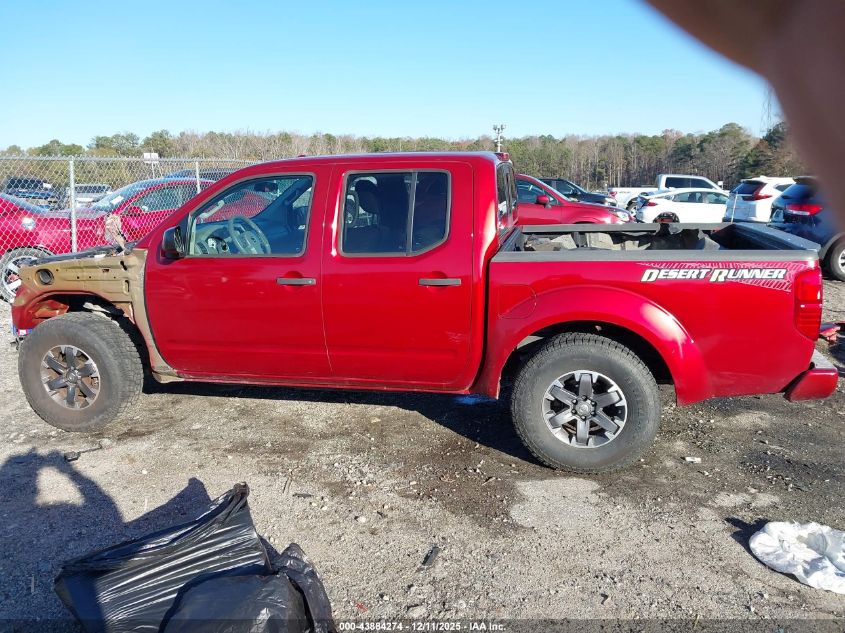 2016 Nissan Frontier Desert Runner VIN: 1N6AD0ER7GN726352 Lot: 43884274