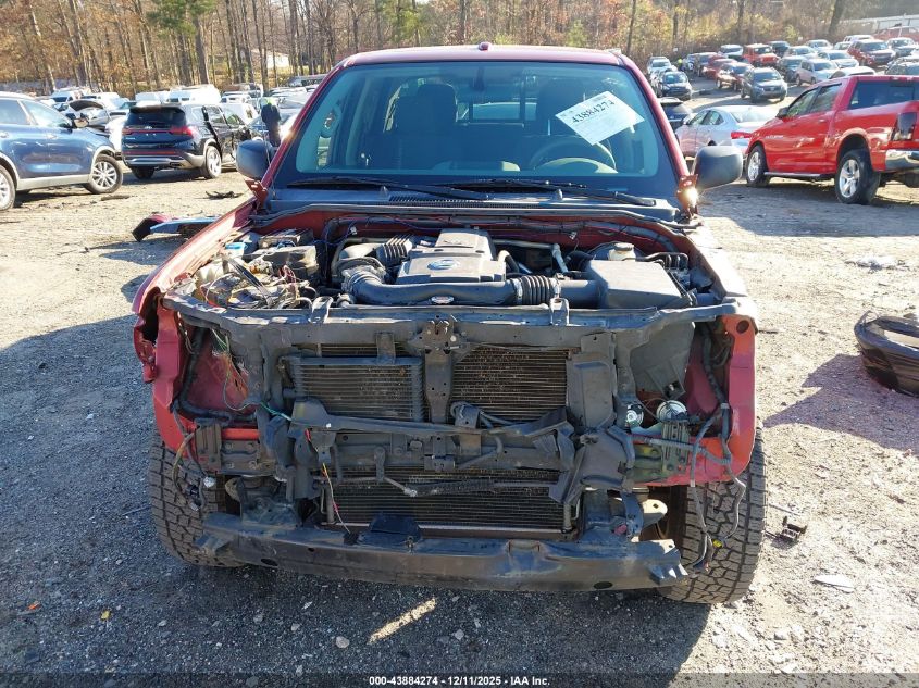 2016 Nissan Frontier Desert Runner VIN: 1N6AD0ER7GN726352 Lot: 43884274