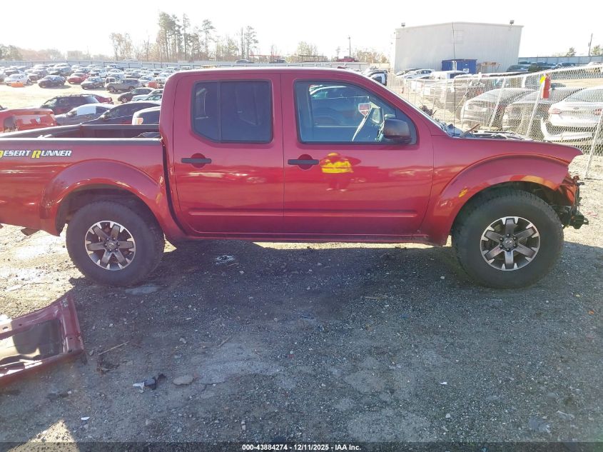 2016 Nissan Frontier Desert Runner VIN: 1N6AD0ER7GN726352 Lot: 43884274