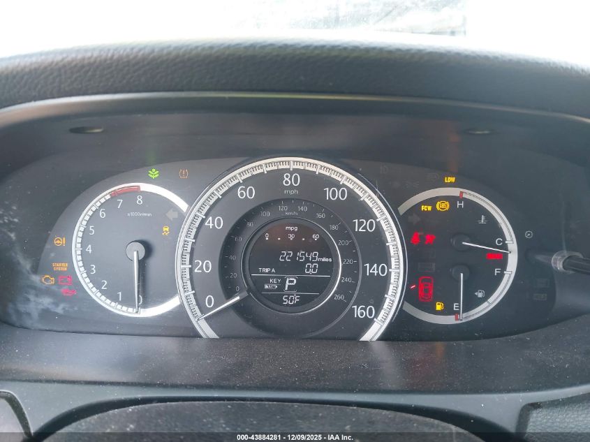 2014 Honda Accord Ex-L V-6 VIN: 1HGCR3F87EA016524 Lot: 43884281