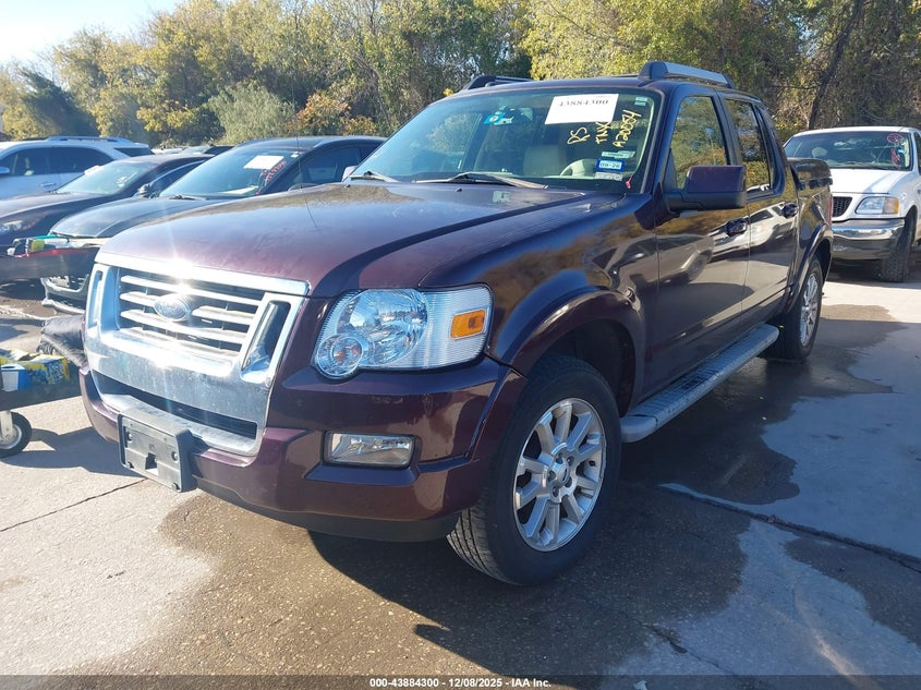1FMEU33K17UA20054 2007 FORD EXPLORER SPORT TRAC photo no. 2