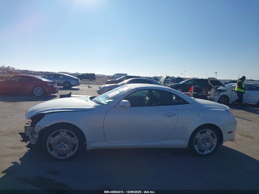 2003 Lexus Sc 430 VIN: JTHFN48Y730040060 Lot: 43884313