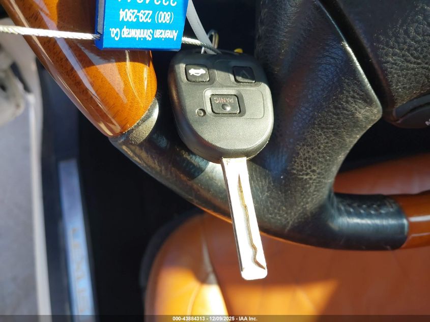 2003 Lexus Sc 430 VIN: JTHFN48Y730040060 Lot: 43884313