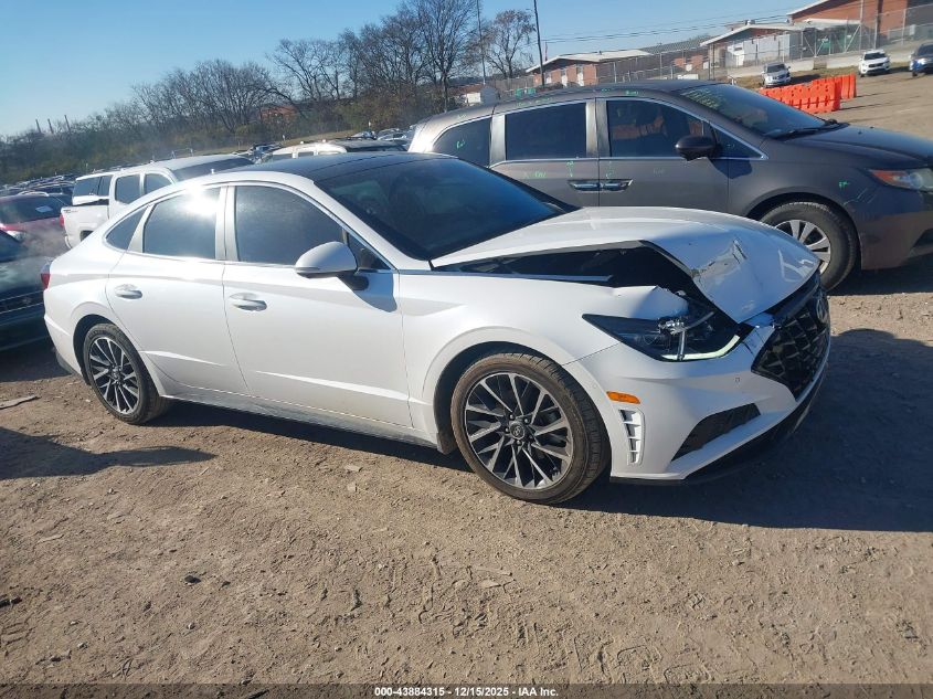 2022 Hyundai Sonata Limited VIN: KMHL34J21NA195731 Lot: 43884315