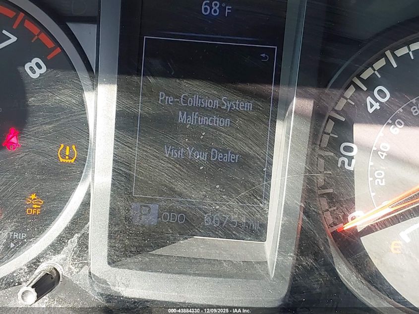 2020 Toyota Tacoma Sr VIN: 5TFAX5GN2LX187431 Lot: 43884330