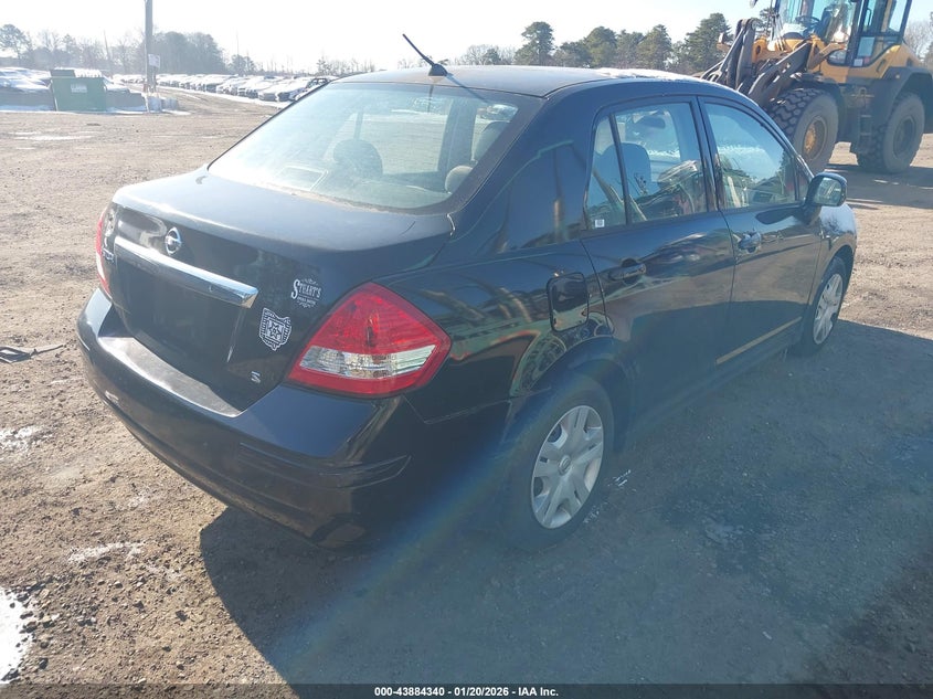 Vin: 3n1bc1ap8al414099, lot: 44379892, nissan versa 1.8s 20104