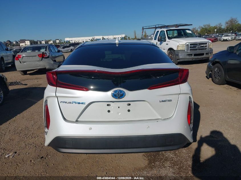 2021 Toyota Prius Prime Limited VIN: JTDKAMFP0M3183339 Lot: 43884344
