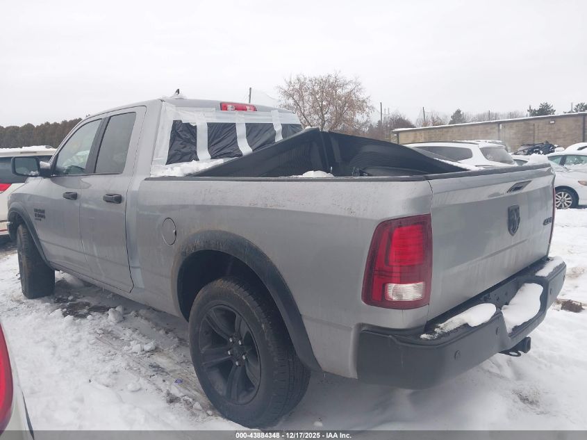 2021 Ram 1500 Classic Warlock 4X4 6'4 Box VIN: 1C6RR7GG3MS526438 Lot: 43884348