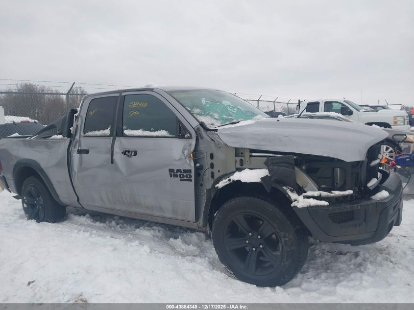 2021 Ram 1500 Classic Warlock 4X4 6'4 Box VIN: 1C6RR7GG3MS526438 Lot: 43884348