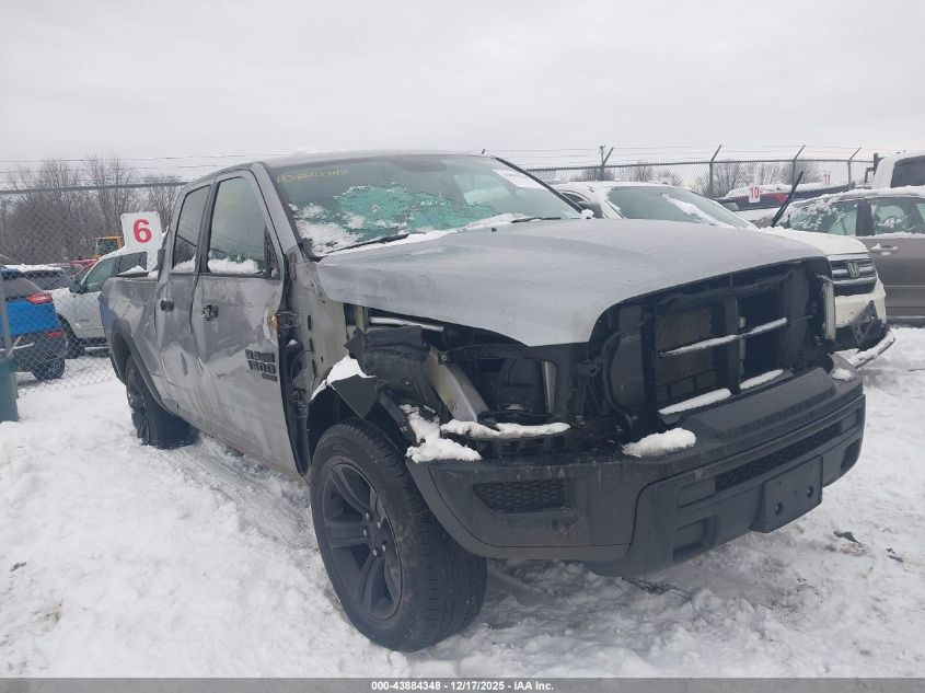 2021 Ram 1500 Classic Warlock 4X4 6'4 Box VIN: 1C6RR7GG3MS526438 Lot: 43884348