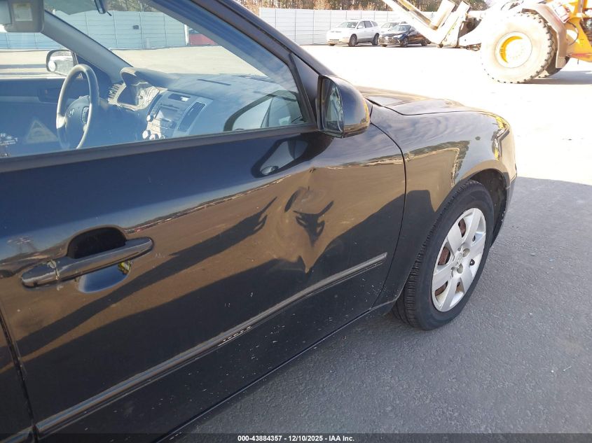 2009 Hyundai Sonata Gls VIN: 5NPET46C49H523222 Lot: 43884357