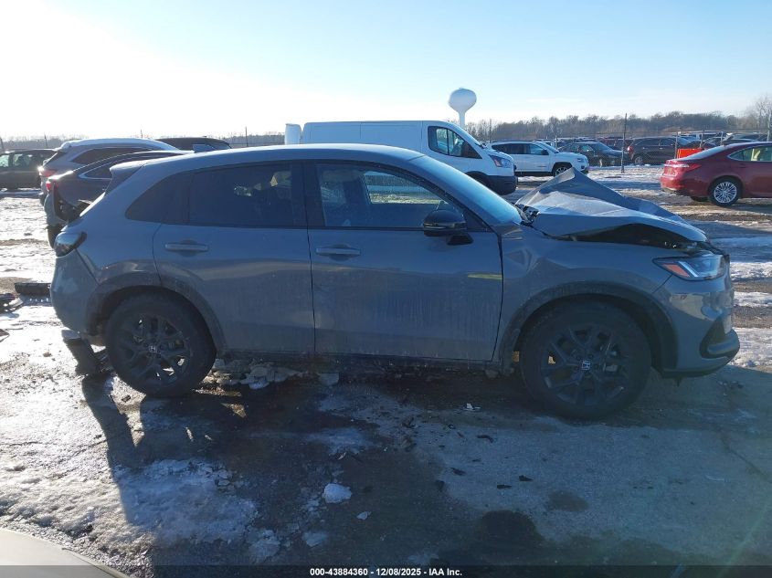 2025 Honda Hr-V Awd Sport VIN: 3CZRZ2H54SM793600 Lot: 43884360