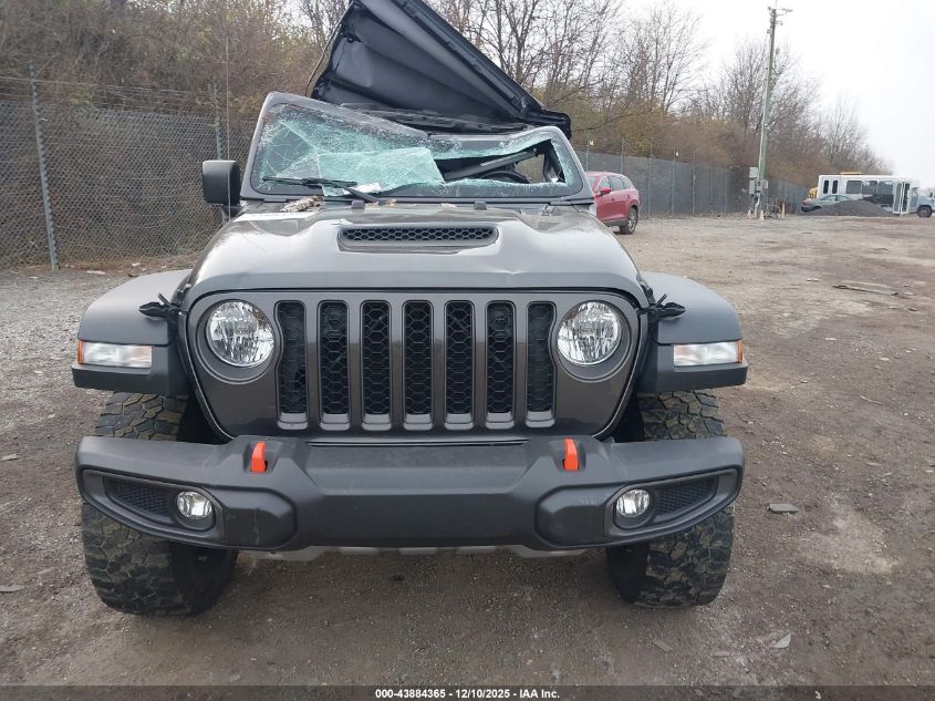 2022 Jeep Gladiator Mojave 4X4 VIN: 1C6JJTEG2NL166994 Lot: 43884365