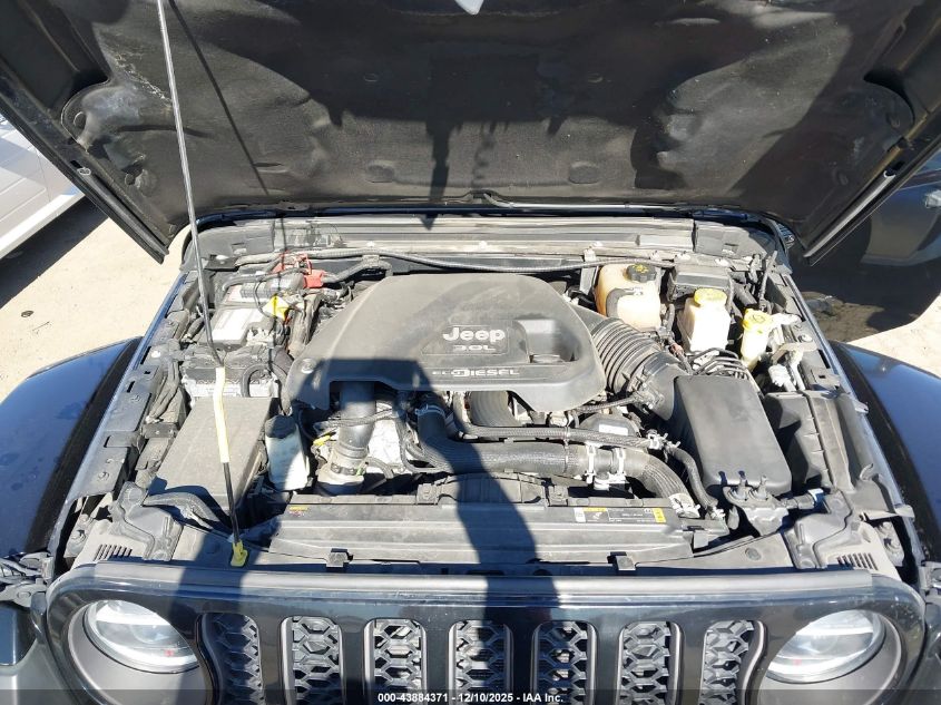 2021 Jeep Gladiator Rubicon 4X4 VIN: 1C6JJTBM9ML595557 Lot: 43884371