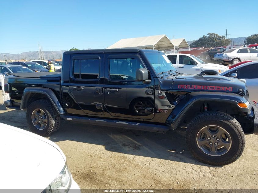 2021 Jeep Gladiator Rubicon 4X4 VIN: 1C6JJTBM9ML595557 Lot: 43884371