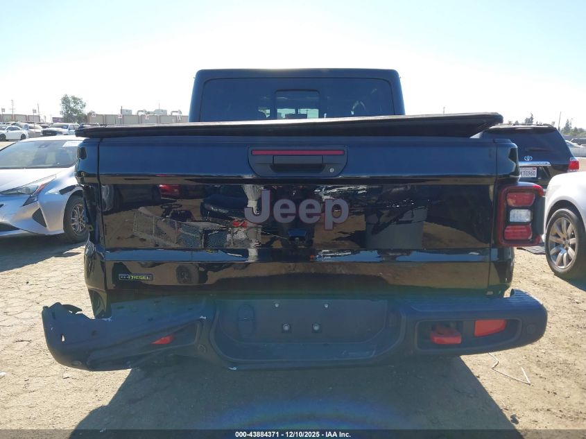 2021 Jeep Gladiator Rubicon 4X4 VIN: 1C6JJTBM9ML595557 Lot: 43884371