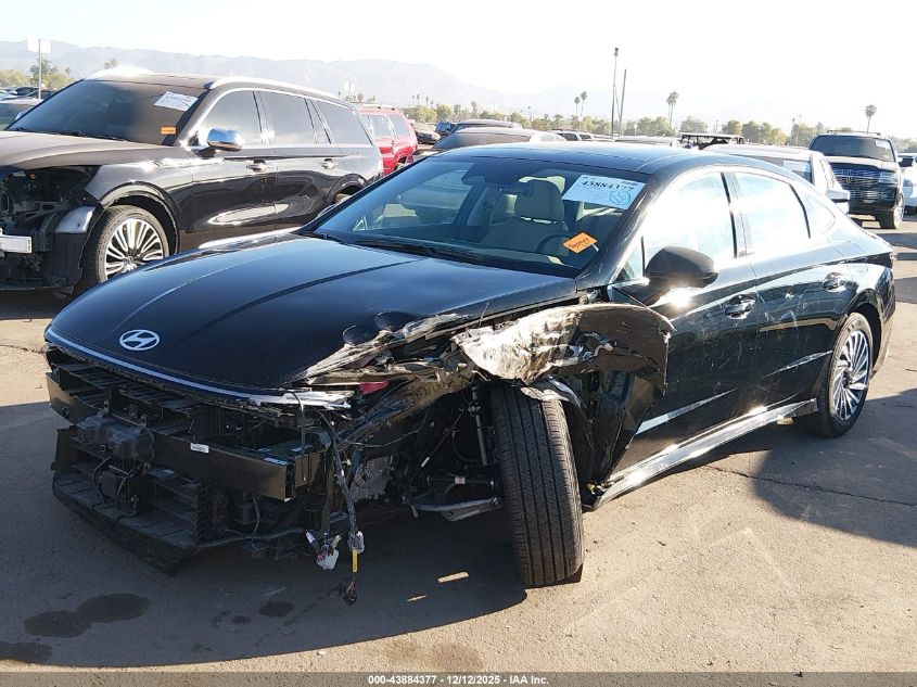 2025 Hyundai Sonata Hybrid Limited VIN: KMHL54JJ7SA121050 Lot: 43884377