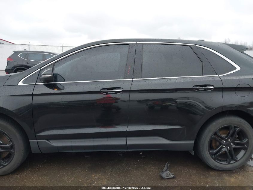 2015 Ford Edge Titanium VIN: 2FMTK3K89FBB43298 Lot: 43884386