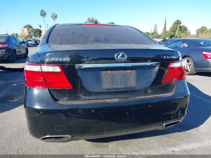 2008 Lexus Ls 460 VIN: JTHBL46F385075517 Lot: 43884399