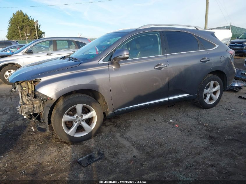 2013 Lexus Rx 350 VIN: 2T2BK1BA8DC167213 Lot: 43884400