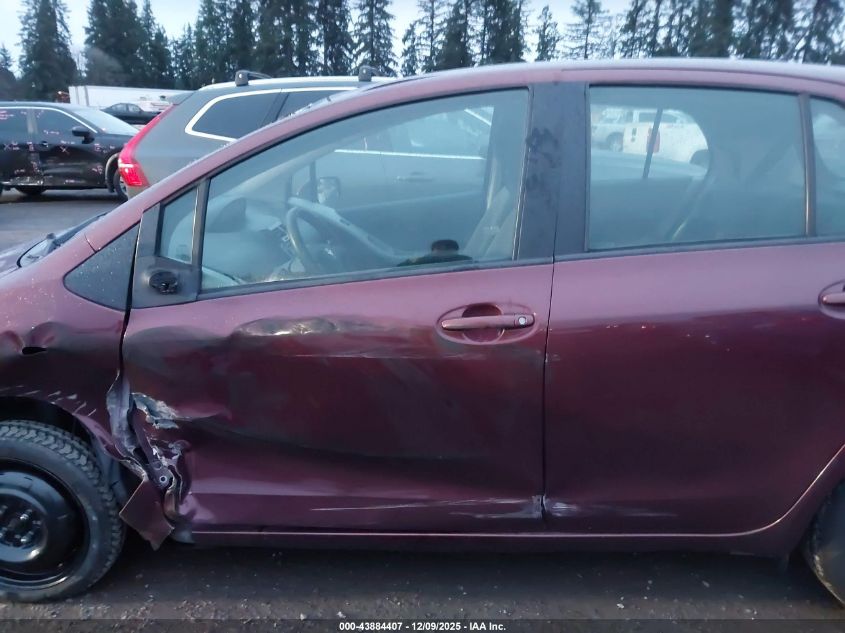 2010 Toyota Yaris VIN: JTDKT4K38A5305815 Lot: 43884407