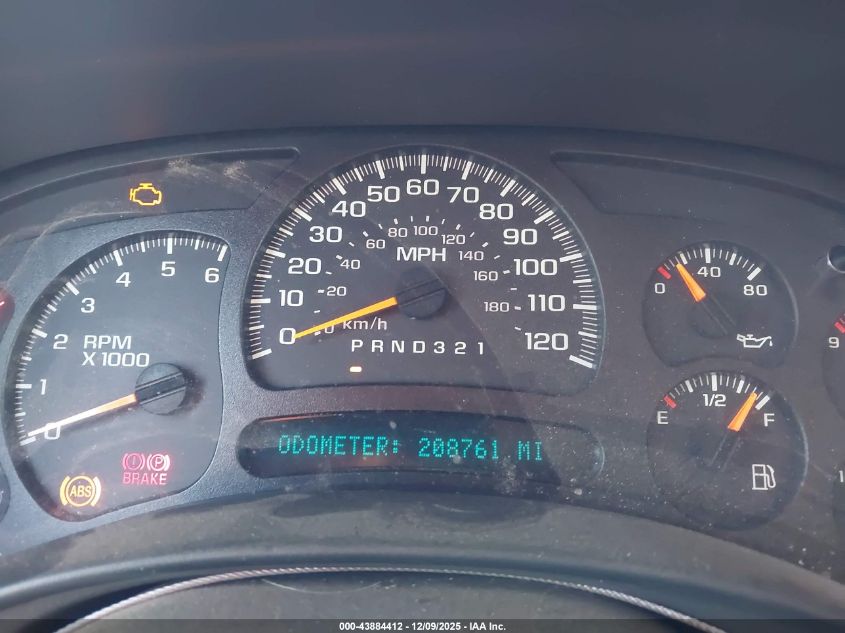 2006 Chevrolet Silverado 1500 Lt1 VIN: 2GCEC13T661194507 Lot: 43884412